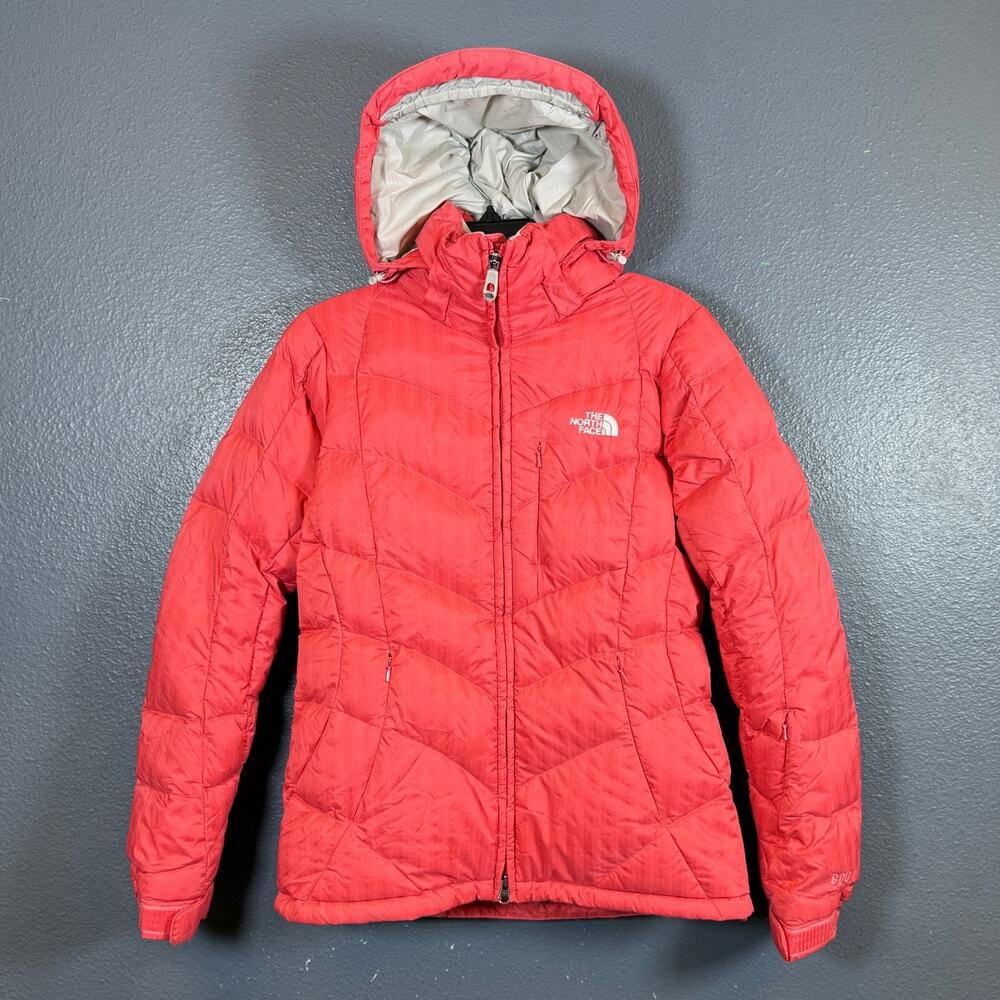 The North Face S women’s pink 600 goose down insulated ski jacket
